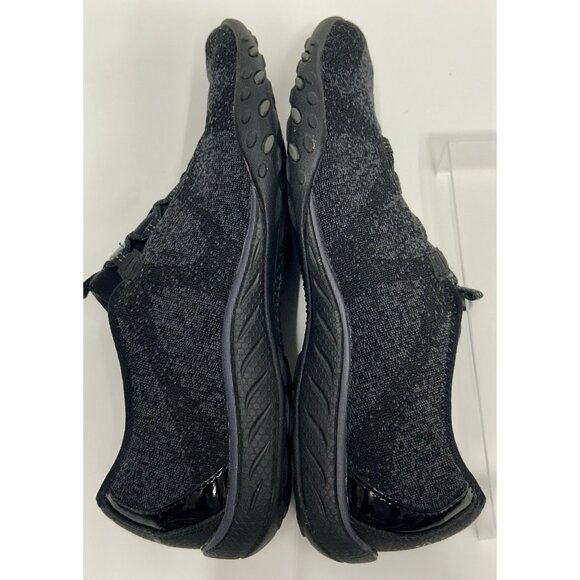 Skechers Women's sneakers Relaxed Fit Breathe Easy Infi Knit Size 9 Black Gray - Picture 7 of 9